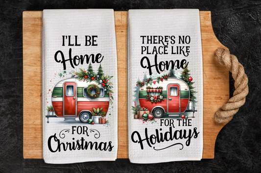 Kitchen Towel Set - Home for the Holidays