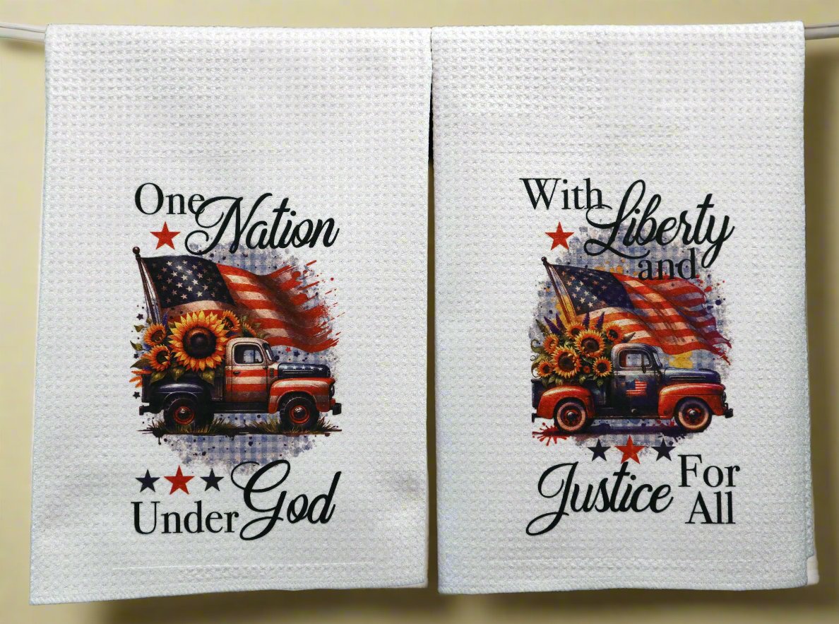 Kitchen Towel Set - USA Truck